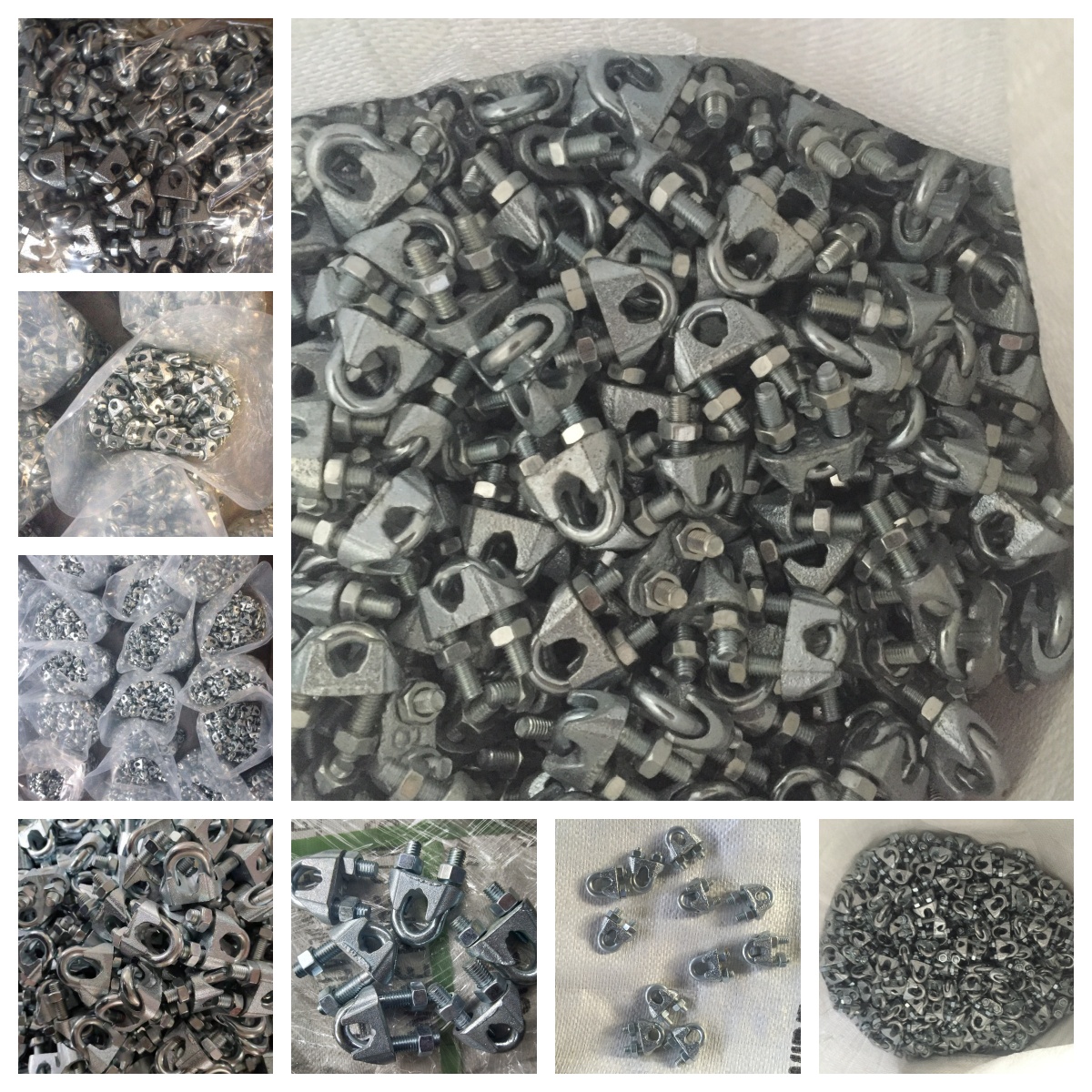 US Type Malleable Wire Rope Clips - Qingdao Yilon Metal Co., Ltd.